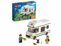 LEGO 60283 City Starke Fahrzeuge Ferien-Wohnmobil mit Minifiguren