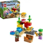 LEGO 21164 Minecraft Unterwasserabenteuer - Das Korallenriff Bauset - Gr&uuml;n