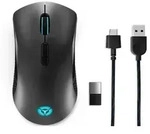Lenovo Legion M600 Wireless Gaming, Beidh&auml;ndig, Optisch, RF Wireless + Bluetooth +