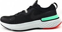 Nike CW1777, Nike React Miler Black/Black-Iron Grey-Gree 10,5 Schwarz Herren