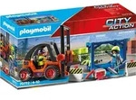 PLAYMOBIL City Action 70772 Gabelstapler mit Fracht - Bunt