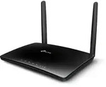 N300 4G LTE-Telefonie-WLAN-Router - Schwarz