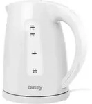 Camry Premium CR 1256, 1,7 l, 2000 W, Wei&szlig;, Kunststoff, Stahl, Wasserstandsanzeige,