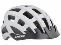 LAZER Helm Compact DLX Freizeit/Trekking Matte White Unisize 54-61 cm