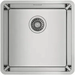 Teka Be Linea RS15 40.40 Edelstahlsp&uuml;le Poliert - Silber