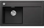 Sp&uuml;le Blanco ZENAR 45 S 860 x 510 mm anthrazit 523850 Becken links - Grau