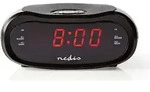 Nedis Digital-Wecker-Radio - LED - AM / FM - Snooze-Funktion - Sleep Timer -...