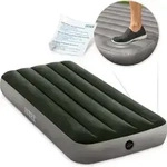 Intex Downy Luftbett - Einzel - 191 x 76 x 25 cm - Grau
