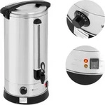Doppelwandiger Stahl-Wassererhitzer 23.5L 2500W - Silber