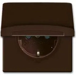Busch-Jaeger 2064-0-0291, CEE 7/3, 2P+E, Braun, IP44, 250 V, 16 A - Braun