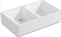 Villeroy & Boch 639002R1, Villeroy & Boch VB Sp&uuml;lstein 90 X Sp&uuml;lstein Doppelbecken