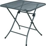 MWH Streckmetalltisch Caf&eacute; Latte 70x70x72cm rechteckig, eisengrau