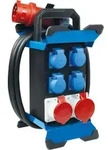 as-Schwabe Tragbarer Stromverteiler CEE 400V 32A auf 4x Schuko & 2x CEE IP44