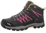 CMP Kids Rigel Mid WP Wanderstiefel Grau - Schwarz - 33