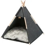 TRIXIE H&ouml;hle Tipi - 55 &times; 65 &times; 55 cm - Dunkelgrau