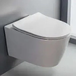 Kronenbach Tube Wand-WC sp&uuml;lrandlos - Wei&szlig;