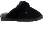 Warmbat Flurry Suede Schwarz - Damen Hausschuhe - FLS321009 - Schwarz - 38