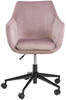 OXM Bequemer Stuhl für das Büro oder Arbeitszimmer Logrono VIC Stoff Dusty Rose 18