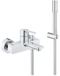 GROHE 33850001, GROHE Lineare, Badewanne & Dusche, Hebelgriffe, Metall, 1/2", Chrom