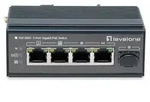 LevelOne 5-Port Gigabit Industrial Switch, DIN-Schiene, -30&deg;C to 65&deg;C, Gigabit