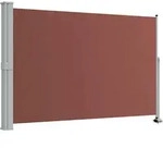 vidaXL Ausziehbare Seitenmarkise 160x300 cm Braun - Braun