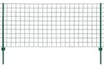 vidaXL Metallzaun Stahl 20 x 1,5 m Gr&uuml;n - Gr&uuml;n
