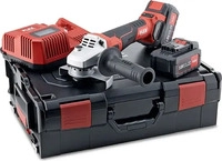 FLEX 4438214, Flex Akku Winkelschleifer LBE 125 18.0-EC/5.0 Set (18 V, inkl. 2 Akkus