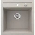 Sp&uuml;lbecken Bergstr&ouml;m Tesa Beige 49 x 51 cm, Model 29498 - Beige