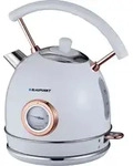 Blaupunkt EKS802WH, 1,8 l, 3000 W, Gold, Wei&szlig;, Edelstahl, Wasserstandsanzeige,