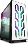 Sharkoon ELITE SHARK CA300T, Tower, PC, Wei&szlig;, ATX, EATX, micro ATX, Mini-ITX,