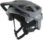 Alpinestars Vector Pro Atom Fahrradhelm Farbe: Grau/Gr&uuml;n, Gr&ouml;sse: S (51-55) -...