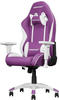 AKRacing California Napa, Gaming-Stuhl ,violett/weiß