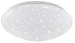 LED Deckenleuchte Sternenhimmel IP44 12 W wei&szlig; Metall-Kunststoff Briloner - Wei&szlig;
