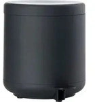 Zone Denmark Ume M&uuml;lleimer/Abfalleimer f&uuml;rs Badezimmer, 4 Liter, schwarz - Schwarz