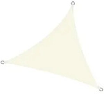 Sol Royal Sonnensegel dreieckig Wasserdicht 3x3x3m SolVision PS9, Creme - Creme