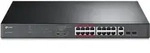 TP-Link TL-SL1218MP, Unmanaged, Fast Ethernet (10/100), Power over Ethernet (PoE),