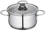 K&uuml;chenprofi Capri Edelstahl Kochtopf mit Glasdeckel - f&uuml;r Induktion geeignet, 3