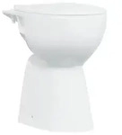 vidaXL Randloses WC 7 cm Extra H&ouml;he Soft-Close Keramik Wei&szlig; - Wei&szlig;