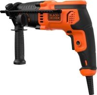 Black & Decker BEHS01K-QS, Handbohrmaschine, SDS Plus, Schwarz, Orange, 3 cm, 1600