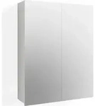 Badspiegelschrank Vicco Fredd Wei&szlig; Hochglanz 60 x 77 cm, Model 30381 - Wei&szlig;