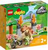 LEGO 10939 DUPLO Jurassic World Ausbruch des T-Rex und Triceratops, Dinosaurier