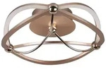 Trio Leuchten - Design Deckenleuchte I Deckenlampe I Lampe I Leuchte Messing 41 cm