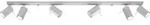 Deckenleuchte RING 6L grau 6xGU10 10W Stahl 16x6x118cm Sollux Lighting