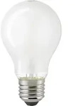 Sigor 6130801 7W LED-Filament Normale MATT E27 2700K DIM LED-Lampe, Birnenform,
