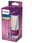Philips Filament-Lampe, transparent, 60W ST64 E27, 7 W, 60 W, E27, 806 lm, 15000 h,