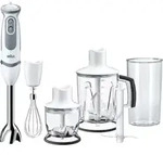 Braun MultiQuick 5 MQ 5245 WH, P&uuml;rierstab, 1,25 l, Eis-Crusher, 1,2 m, 1000 W, Grau,