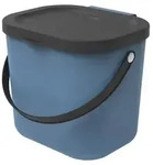 Rotho M&uuml;lltrennsystem 6L Albula - Biom&uuml;lleimer 23,5 x 20,0 x 20,8 cm - M&uuml;lleimer