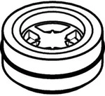 Hansgrohe Durchflussbegrenzer 9l / min - Schwarz