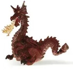Papo Feuerspeiender Drache, Rot, Sammelfigur, Film & TV-Serien, 435 g