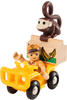 Brio Safari Arbeiter mit Fahrzeug, Bananen und einem Affen 33865